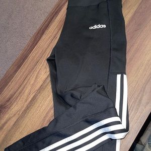 Adidas stripped leggings